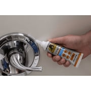 Gorilla Waterproof Caulk & Seal Silicone Sealant, 2.8oz Squeeze Tube - Clear Caulking Sealant for Kitchen, Window, Bath, Marine, Door and More