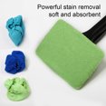 thumbnail image 5 of kanaroous 5 Pieces Car Window Replacement Pad Windshield Cleaning Tool Cotton Fitting Bonnets Glass Wiper Fog Dust Cloth Blue, 5 of 6