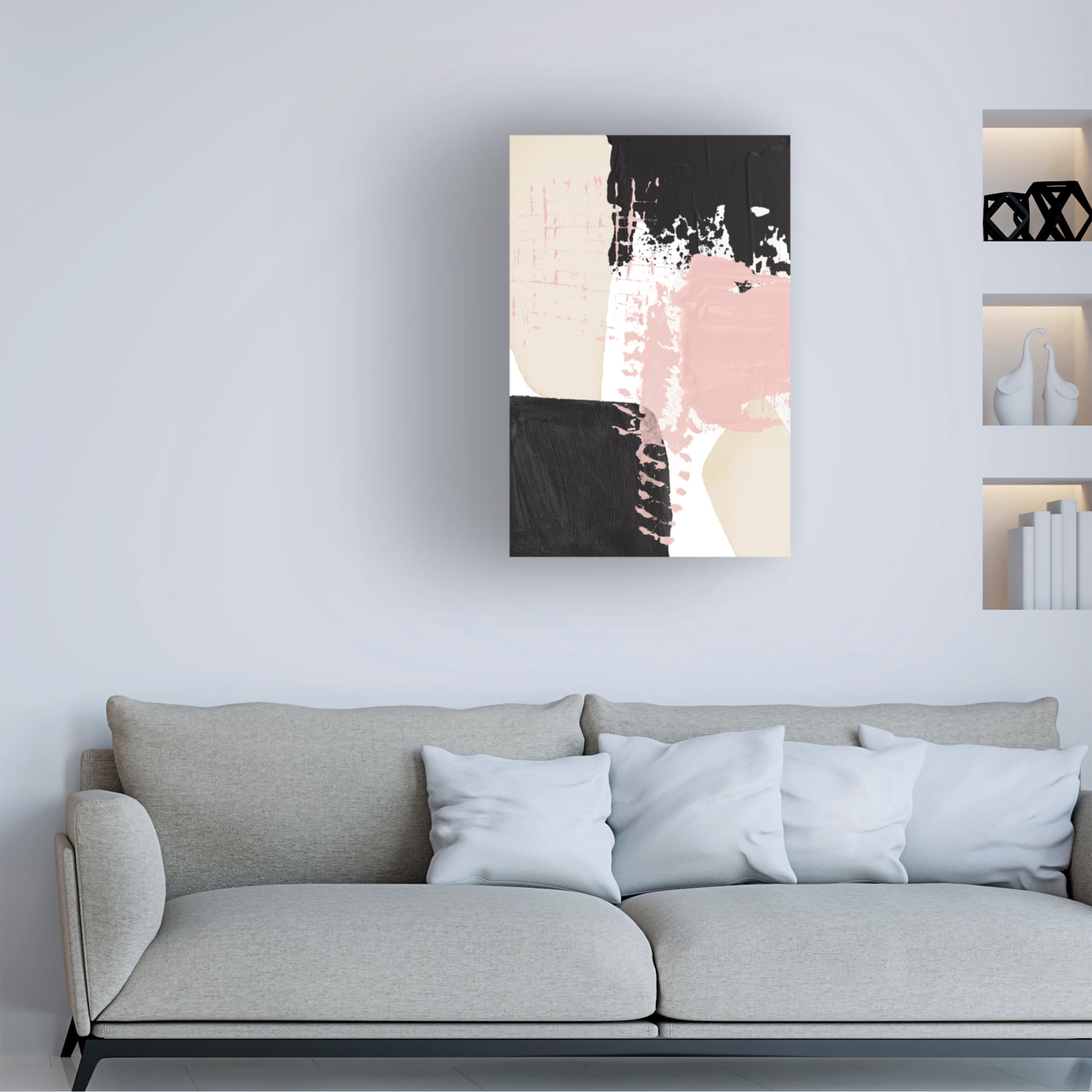 Trademark Fine Art Sally Ann Moss Expression of calm 3 Canvas Wall Art