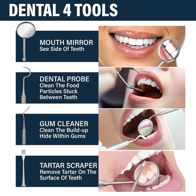 Gránulos de reparación de dientes Kit de reparación de dientes temporal Cuentas de ajuste Juego de dientes restauradores reutilizables con herramientas LingWen 8390615528962