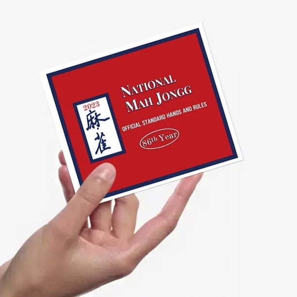 National Mah Jongg League 2023 Large Size Card Mah Jongg Card
