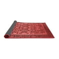 thumbnail image 2 of Ahgly Company Indoor Square Oriental Red Industrial Area Rugs, 4' Square, 2 of 4