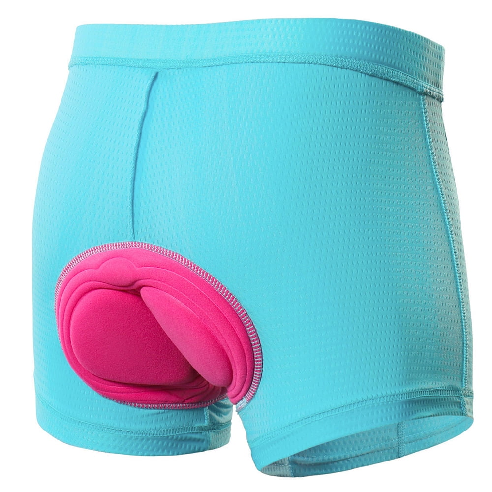 Women's 3D Padded Cycling Underwear Shorts Bike Undershorts Bicycle