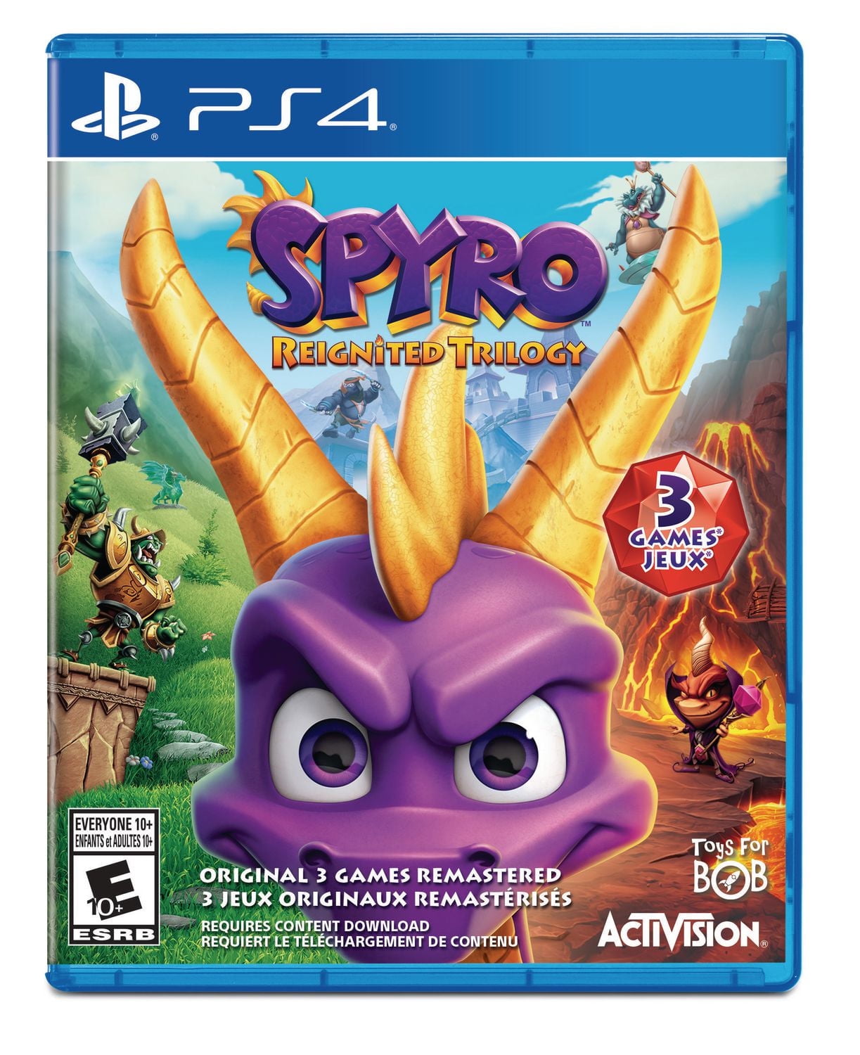 Spyro Reignited Trilogy (PS4), PlayStation 4
