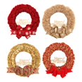 thumbnail image 2 of Christmas Wreath Ornaments Hanging Garland Door Wreaths for Xmas Wall, 2 of 4