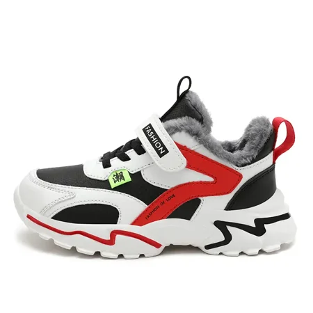 

GEDER-S1 Boys Soft-soled Sneakers Non-slip Thermal Running Shoes For Winter New