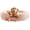 Pink, variant on Calming Dog Beds for Large Dogs, Faux Fur Donut Cuddler Dog Bed, Round Fluffy Pillow, Washable Pet Bed for Dogs Up to 80Lbs, 36inch