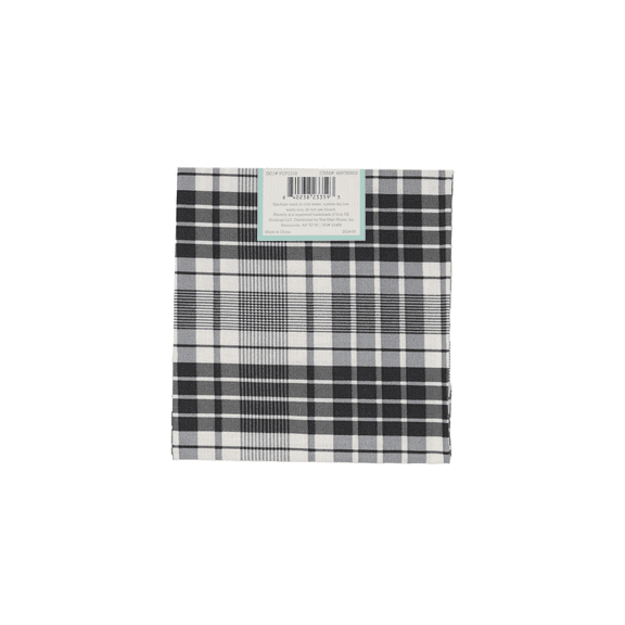 Waverly Inspirations, 100% Cotton, Sewing & Crafting, Anna Plaid Onyx, Fat Quarter, Prints, 21 x 18