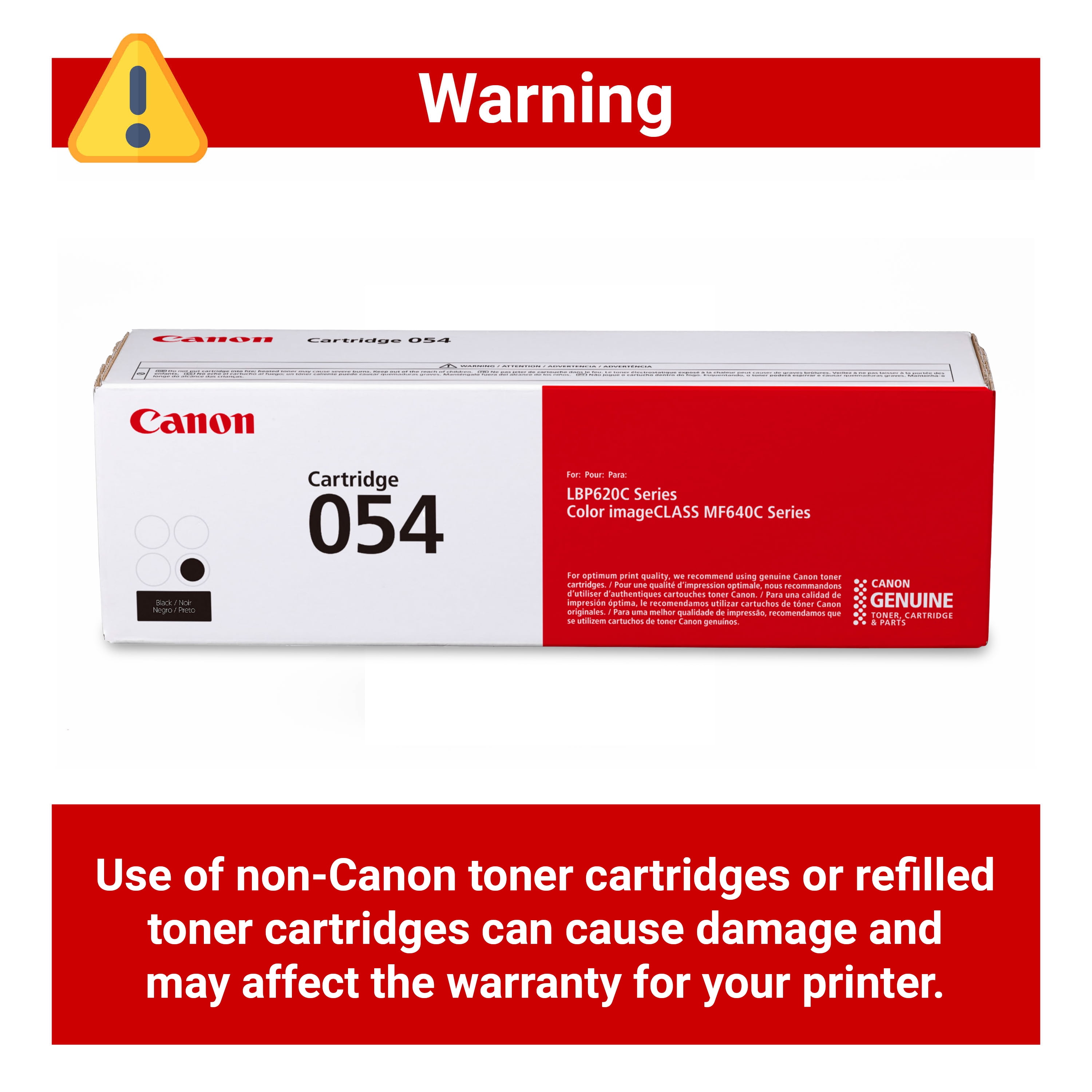 Canon CRG 054 Toner Cartridge for ImageCLASS Printer - Black