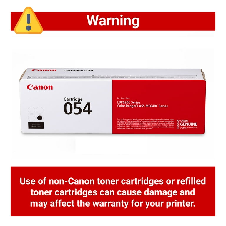 Canon Genuine Toner 054 Black for Laser Printer - Standard