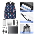thumbnail image 4 of Fotbe Cartoon Lighthouse Mochila Ligera Casual para Laptop para Hombres y Mujeres, Mochila Impermeable de Uso Diario, Mochila para Universidad, 4 of 6