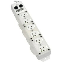 Tripp Lite for Patient-Care Vicinity UL 1363A Medical-Grade Power Strip, 6 15A Hospital-Grade Outlets, Safety Covers, 7 ft. Cord