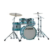Sonor AQ2 Studio 5-Piece Maple Shell Pack w/ 20" Bass Drum - Aqua Silver Burst