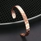 thumbnail image 2 of Pulsera de Terapia magnética CooperWavs 3Pzas 15-18cm 8mm Cobre Texturizado Color: Cobre., 2 of 5