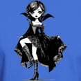 thumbnail image 3 of CafePress - Vampire Girl T Shirt - Men's Classic Graphic Cotton T-Shirt, 3 of 4