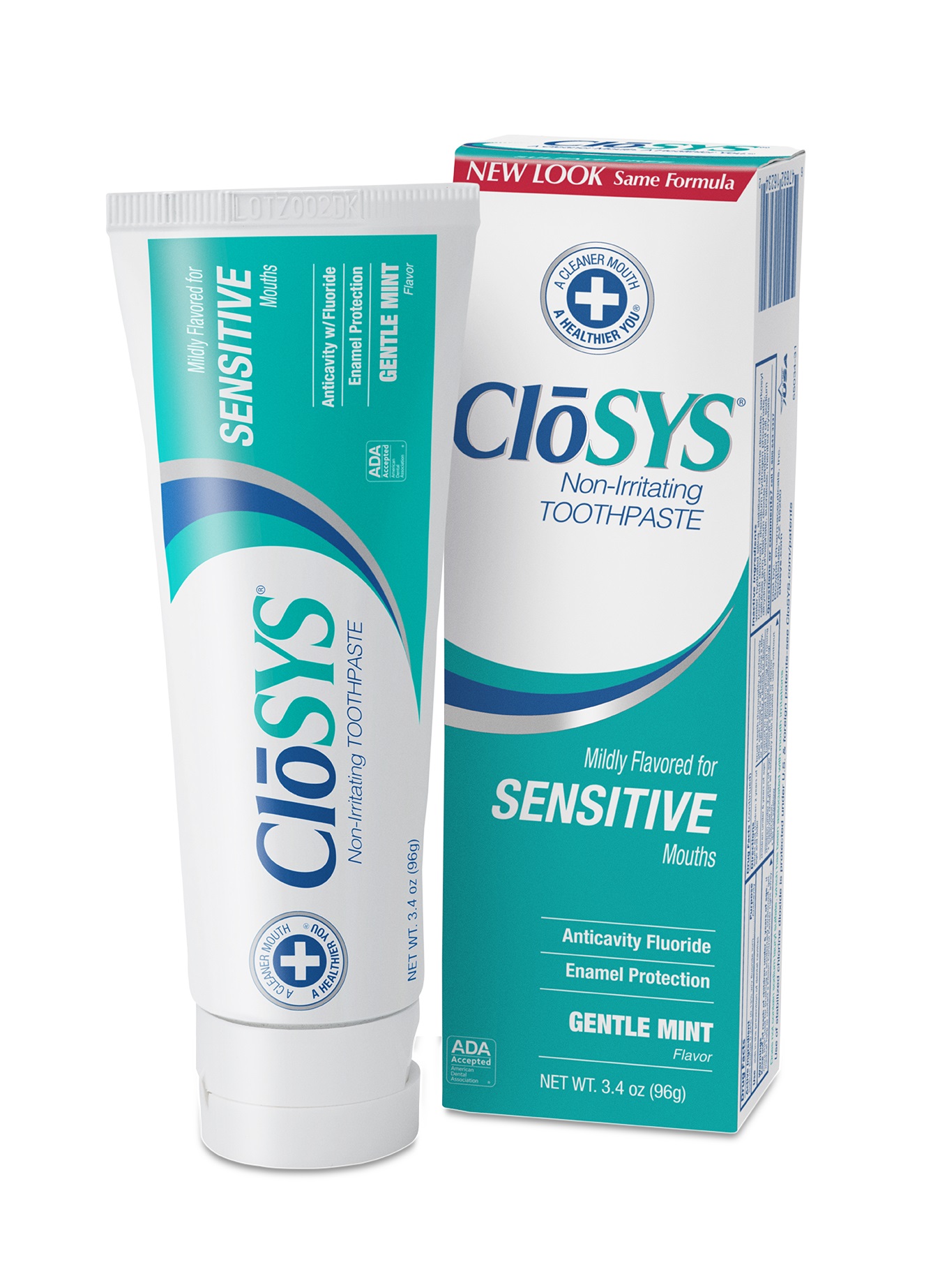 CloSYS Fluoride Toothpaste 3.4 Oz