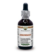 Arrowroot (Maranta Arundinacea) Powdered Root ALCOHOL-FREE Liquid Extract. Expertly Extracted by Trusted HawaiiPharm Brand. Absolutely Natural. Proudly made in USA. Glycerite 2 Fl.Oz