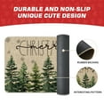 thumbnail image 4 of Sm:)e Christmas Pine Trees Rubber Doormat, 17" x 29", Non-Slip, 4 of 6