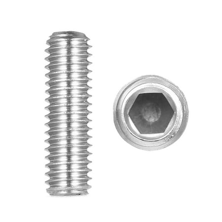 

Tomshine DIN916 304 Stainless Steel Bolt Grub Screw Cup Point Hex Socket Set
