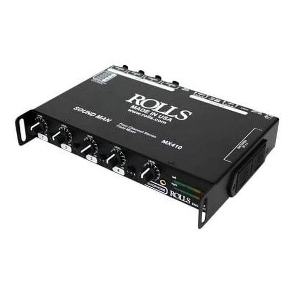 Rolls MX410 - Analog mixer - 4-channel - rack-mountable