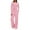 Pink, variant on BLVB Women's Fall Two Piece Outfits Track Suits Long Sleeve Tops Tee Shirts Wide Leg Pants Matching Lounge Sets