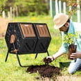 thumbnail image 2 of Rotating and ventilated compost tumbler - Avoid hand - mixing and get quality compost quickly, 2 of 2