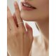 thumbnail image 2 of 1Pc Moissanite Rhinestone Engagement Ring Wedding Band For Women s925 Sterling Silver Promise Ring Eternity Ring Anniversary Ring Luxury Fine Jewelry Gift, 2 of 4