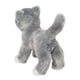 thumbnail image 3 of Peluche Douglas Scatter con forma de gato gris, 20 cm, 3 of 5
