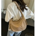 thumbnail image 3 of Hobo Bag Crescent Shoulder Bag Crossbody Bag Dumpling Bag Purse for Women Men Women bag, 3 of 7
