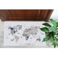 thumbnail image 6 of Pattern Rug, Children Rug, Front Door Rugs, Educational Map Rugs, Nursery Rugs, World Map With Animals Rug, Luxury Rugs, Thin Rug, Kids Rug, 3.3'x5' - 100x150 cm, 6 of 8