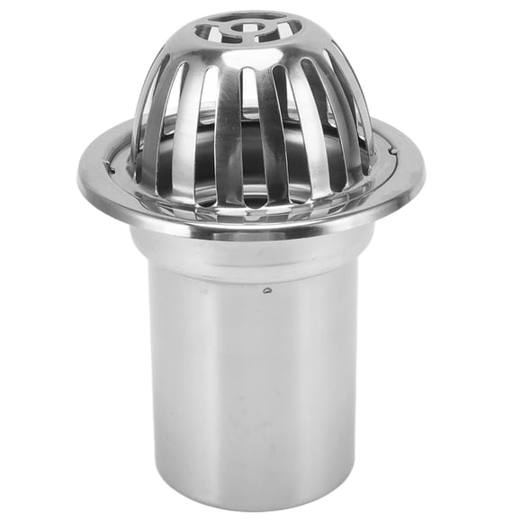 Drenaje De Piso De Techo Sin Bloqueo De Acero Inoxidable, Piezas De Drenaje De Cubo De Lluvia Para Exteriores, Balcón, Redondo Para Terraza Y Jardín
