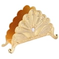 thumbnail image 2 of Soporte Retro Para Servilletas, Servilletero De Mesa, Dispensador De Pañuelos, Adornos De Estilo Europeo, Dorado., 2 of 5