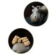 thumbnail image 5 of Chinese Handmade Purple Clay Tea Pet Tea Set Lucky Donkey Statue Ornaments Tea Figurine Sculpture Crafts, 5 of 7