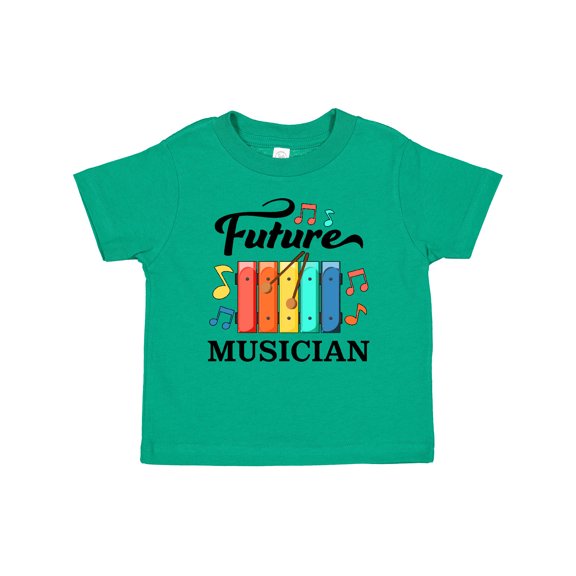 Inktastic Future Musician Xylophone Music Boys or Girls Baby T-Shirt