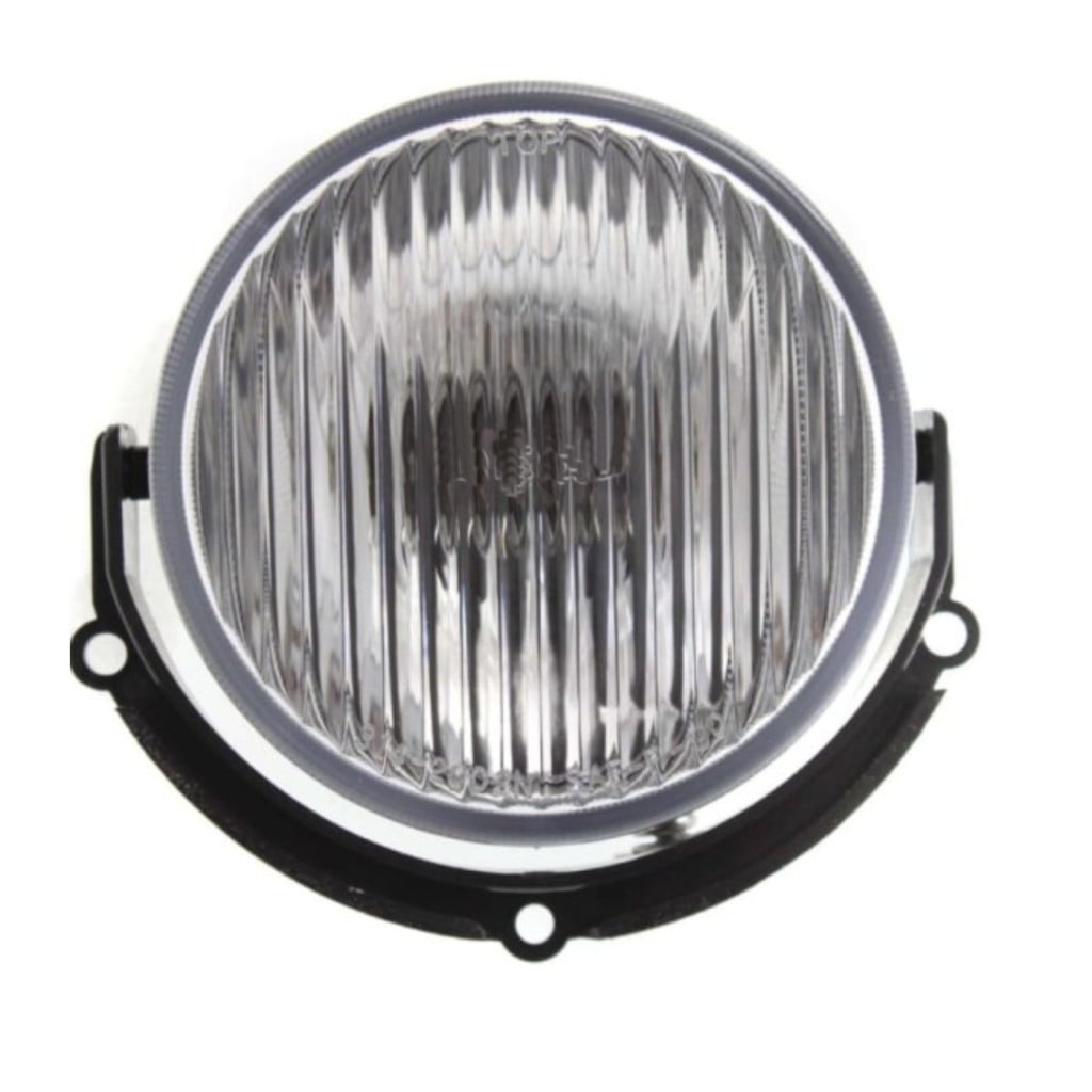KarParts360 For Ford Mustang 1999 2000 2001 Fog Light Assembly Driver And Passenger Side | Pair | Front | Round | Cobra Model | With Bulbs | Replacement For FO2592206 | XR3Z15200CA