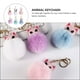 thumbnail image 3 of BRIGHTFUFU 6pcs encantadores llaves de peluche llaves de muñecas de felpa decoraciones de llavero decorativo, 3 of 7