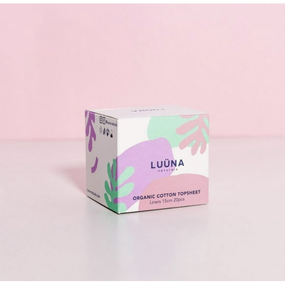Luuna - Liners Organic Cotton 15cm x 20 pcs