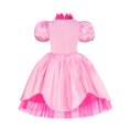 thumbnail image 5 of Vestido de princesa melocotón para niña, disfraz de Halloween, ropa de actuación de escenario para niños, trajes de fiesta de Carnaval de cumpleaños, 5 of 5