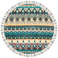 thumbnail image 4 of SAFAVIEH Aspen Collection APN137A Handmade Blue / Red Rug, 4 of 9