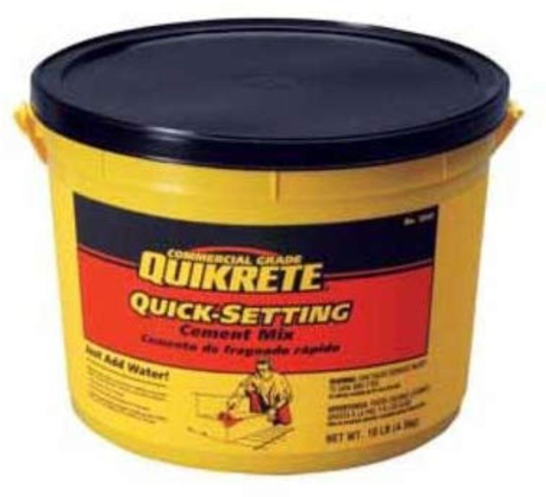 Quick Setting Cement 1015 Min 10 Lb, Quirk Setting Cement. By Quikrete
