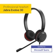 Jabra Evolve 30 II MS Stereo Wired Headset