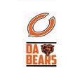 thumbnail image 1 of Chicago Bears Double Up Die Cut Vinyl Stickers, 1 of 1
