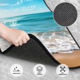 thumbnail image 3 of Balery Sunny Ocean Waves Juego de 4 Alfombrillas para Auto, Revestimientos de Caucho Resistente, Diseño Antideslizante, 3 of 7