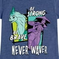 thumbnail image 3 of Raya and the Last Dragon - Be Brave Be Strong Never Waver - Toddler & Youth Girls Short Sleeve Graphic T-Shirt, 3 of 5