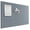 Blue Gray, variant on Large Cork Board Alternative-48 x 36" Felt Bulletin Board Tiles, with 30 Pushpins, 70 Adhesive Tabs, Fine-Stripe 12-Pack, Cork Boards for Office Push Pin Board Felt Board-Pink
