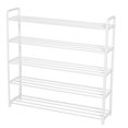 thumbnail image 1 of Yuarrent Estante organizador de zapatos de 4 capas, estante de almacenamiento de zapatos apilable de múltiples capas para la puerta de la sala de Almacenamiento y organización del hogar No.03 Yuarrent HA003466-03, 1 of 1
