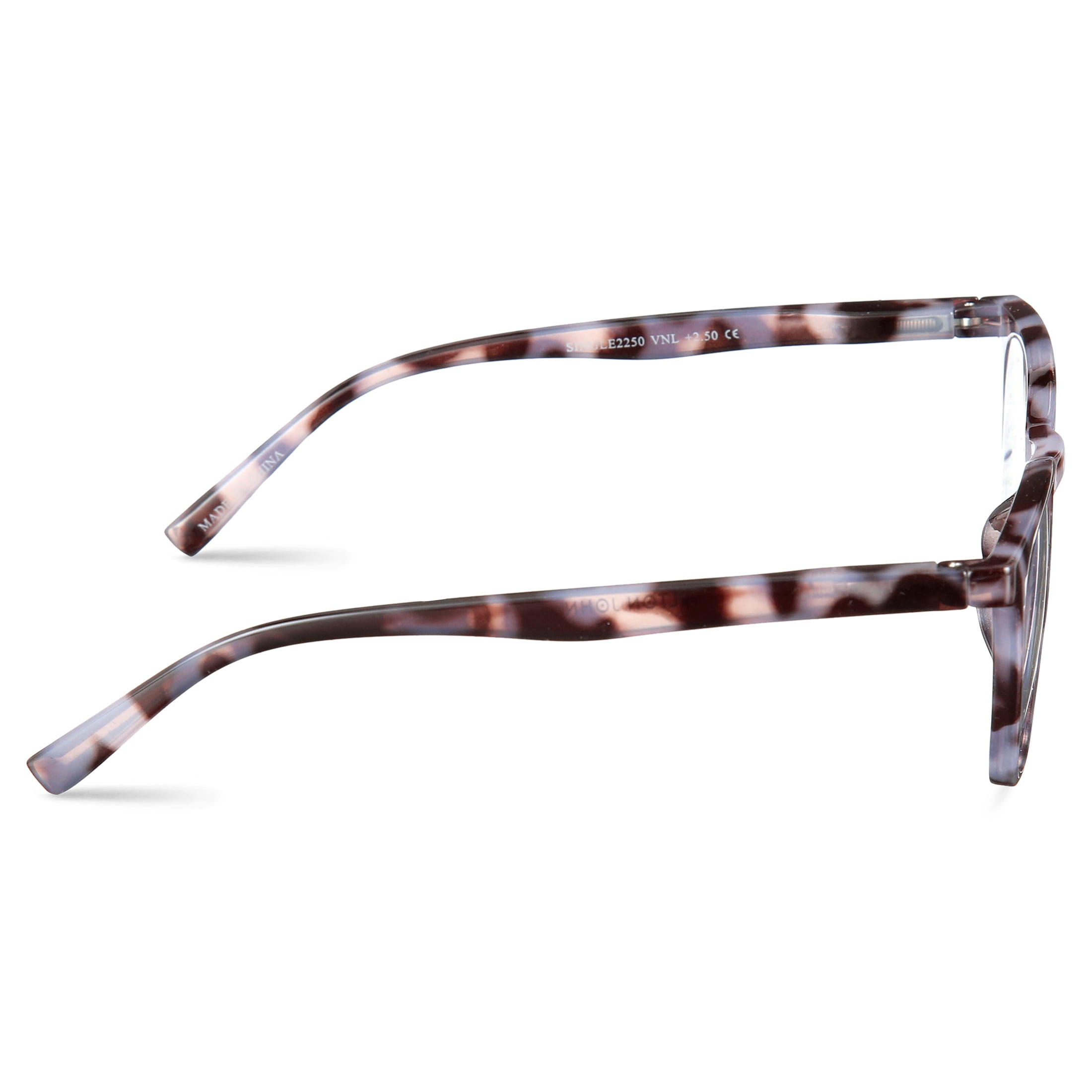 Elton John Pop Specs Reading Glasses - Tortoise Single 2.50, Square Frame