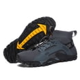 thumbnail image 3 of Zapatos Sin Cordones Upstream Zapatillas de deporte para hombre, zapatos descalzos de goma suave para senderismo y ciclismo (gris 39) Sywqhk Para Estrenar, 3 of 9
