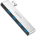 thumbnail image 1 of Concentrador USB, concentrador USB Fidioto de 4 puertos (1 concentrador 3.0, 3 concentradores 2.0), divisor USB para laptop, PC con Windows, , impresora, unidad flash, disco duro móvil, 1 of 7