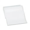 Sparco Computer Paper Blank 1-Part 20 lb. 9-1/2"x5-1/2" 4800/CT WE 62447